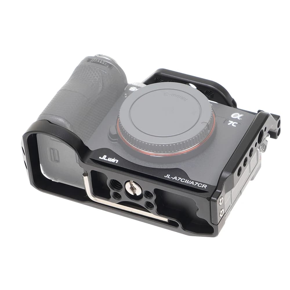 FOTGA Cage de caméra pour Sony A7CII A7CR A7C2 Cage de lapin plate-forme de caméra vidéo accessoire 