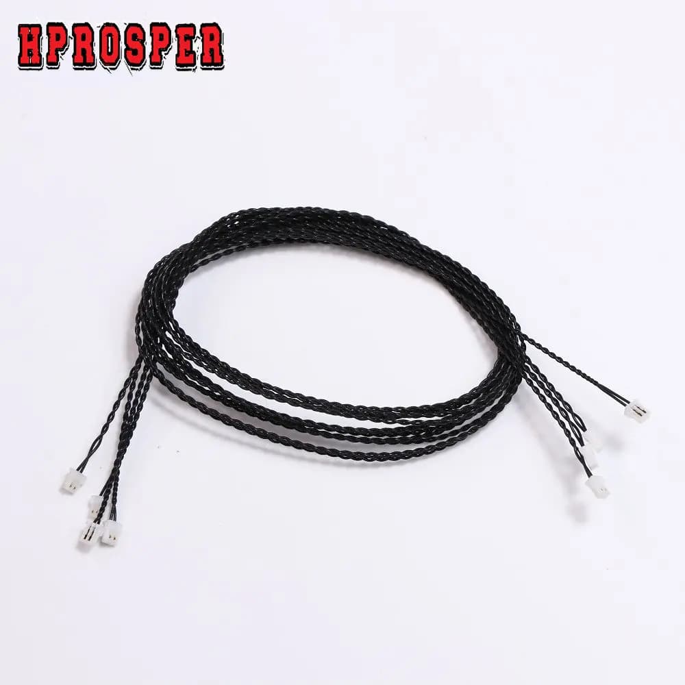 Hprosper 0.8 Mm 2 broches connexion câble accessoires pour Lego 3 pièces/paquet bricolage lumière LE