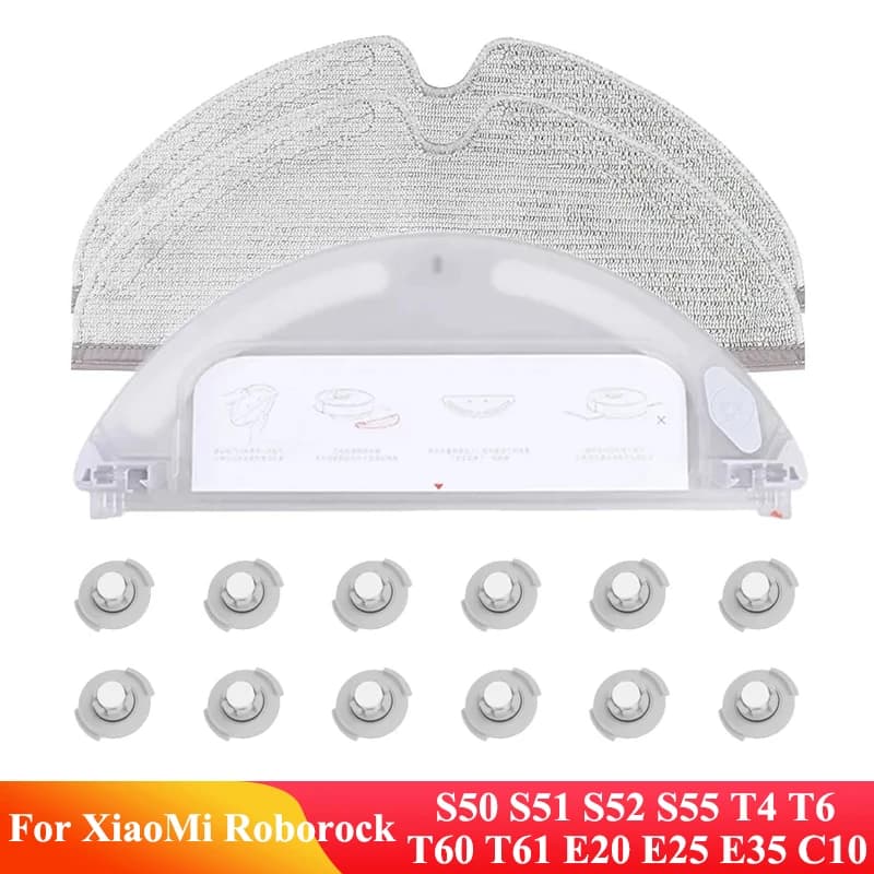 Pièces de rechange pour filtre de réservoir d'eau, chiffons en tissu pour XiaoMi Roborock S50 S51 S5