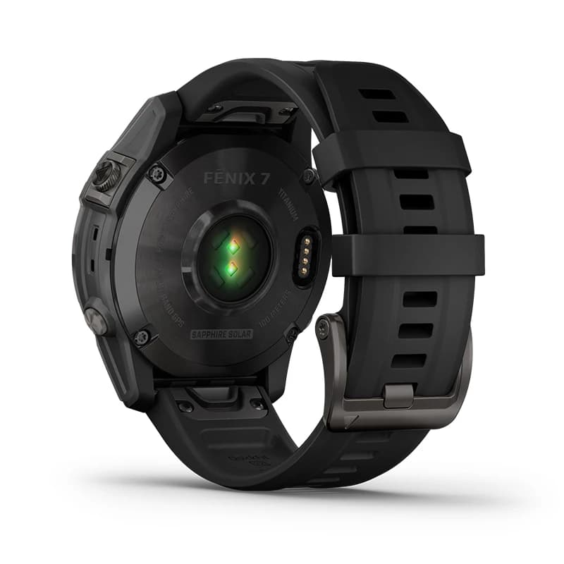 Garmin Fenix 7 solaire DLC sang oxygène fréquence cardiaque double fréquence GPS course marche neige