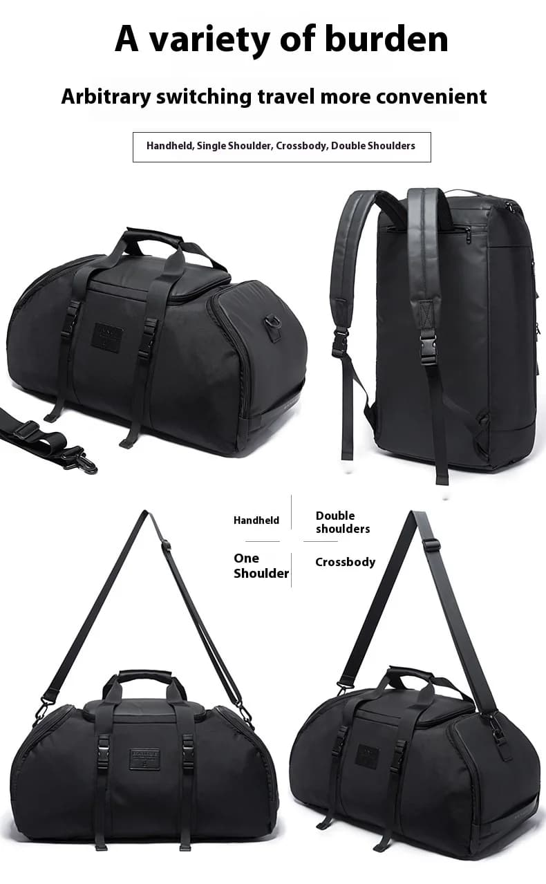 BANGE sac de sport pour hommes valise multifonction sac à dos grand étanche Anti-taches hommes sac d