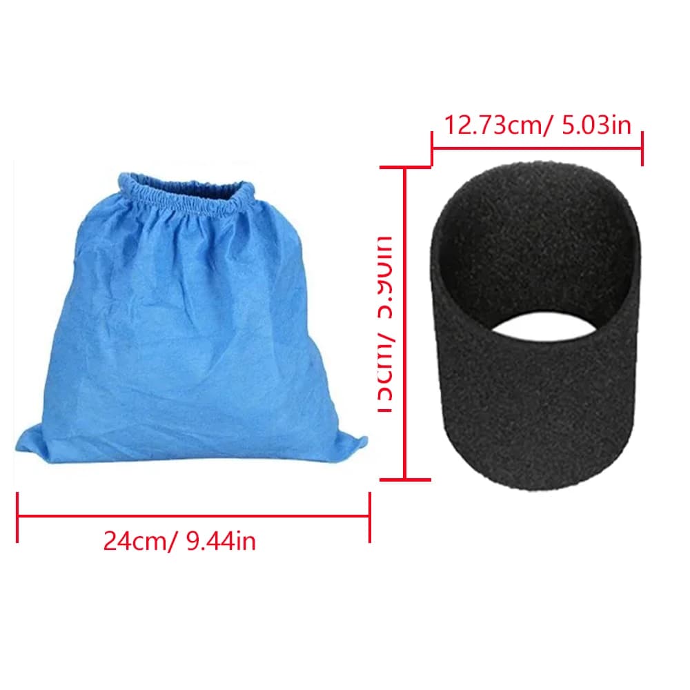 Pour Karcher MV1 WD1 WD2 WD3 NT série sac filtrant en Textile et éléments filtrants, pièces de sac f