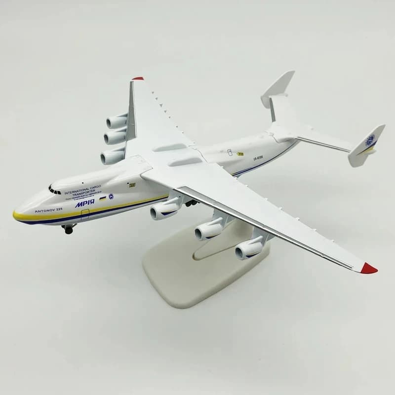 Modèle d'avion Antonov An-225 "Mriya", échelle 1/400, 20CM an225, en alliage moulé sous pression, po