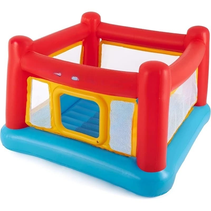 Maison gonflable de rebond de trampoline Jump-O-Lene avec porte et filet rampants-jeu gonflable gonf