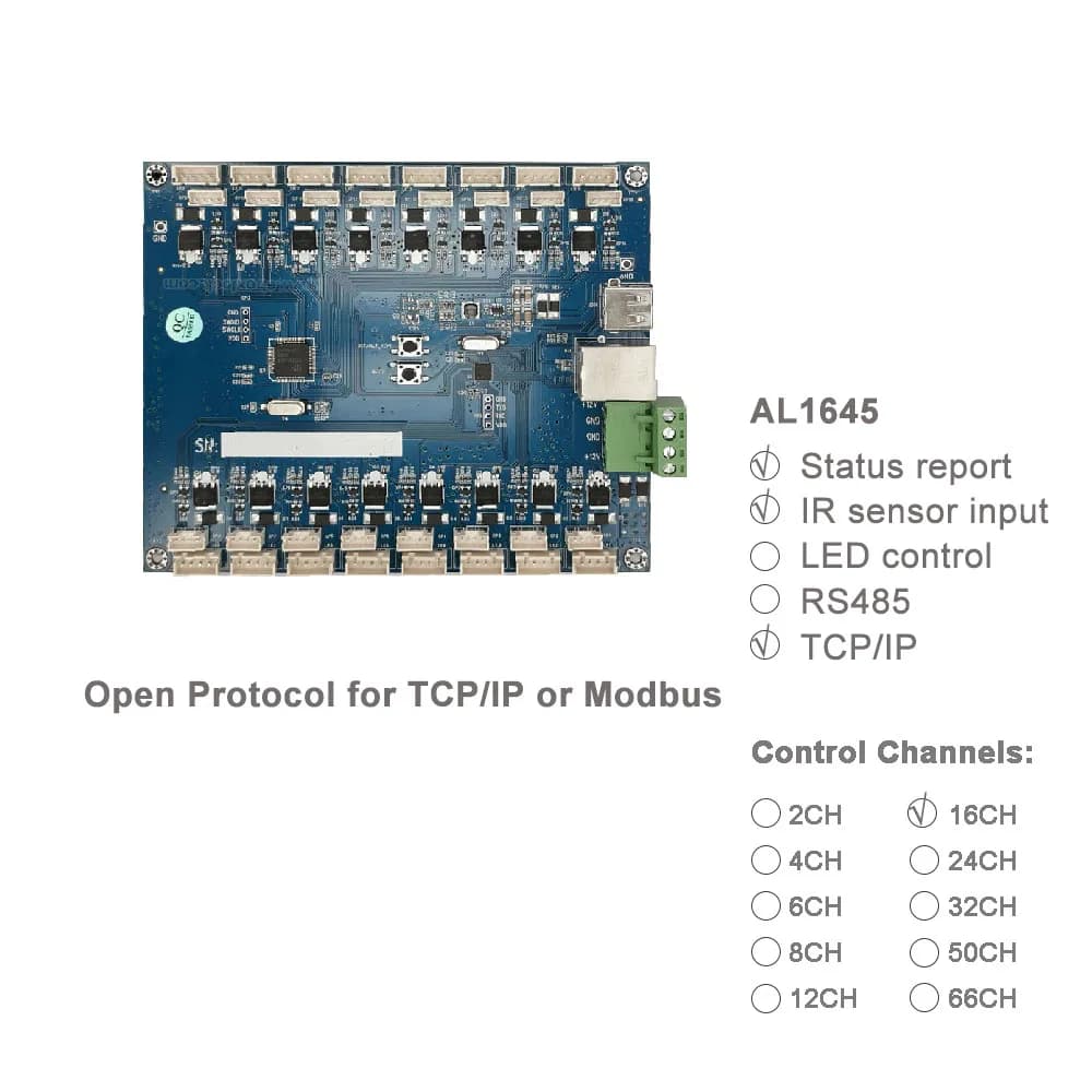 Système de casier de livraison TCP/IP/contrôleur de système de casier électronique avec protocole ou