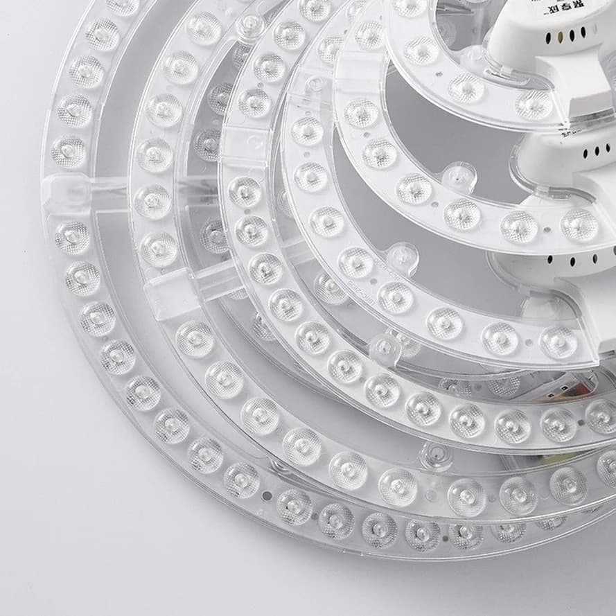 RnnTuu 12W 18W 24W 36W LED panneau d'anneau cercle lumière AC220V-240V LED panneau de plafond rond l