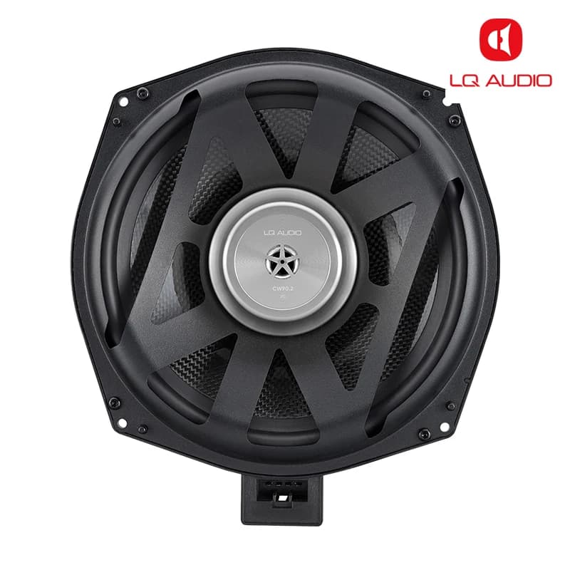 Pour BMW : Kit d'amélioration audio pour voiture – Haut-parleurs à dôme en soie, médiums, subwoofers