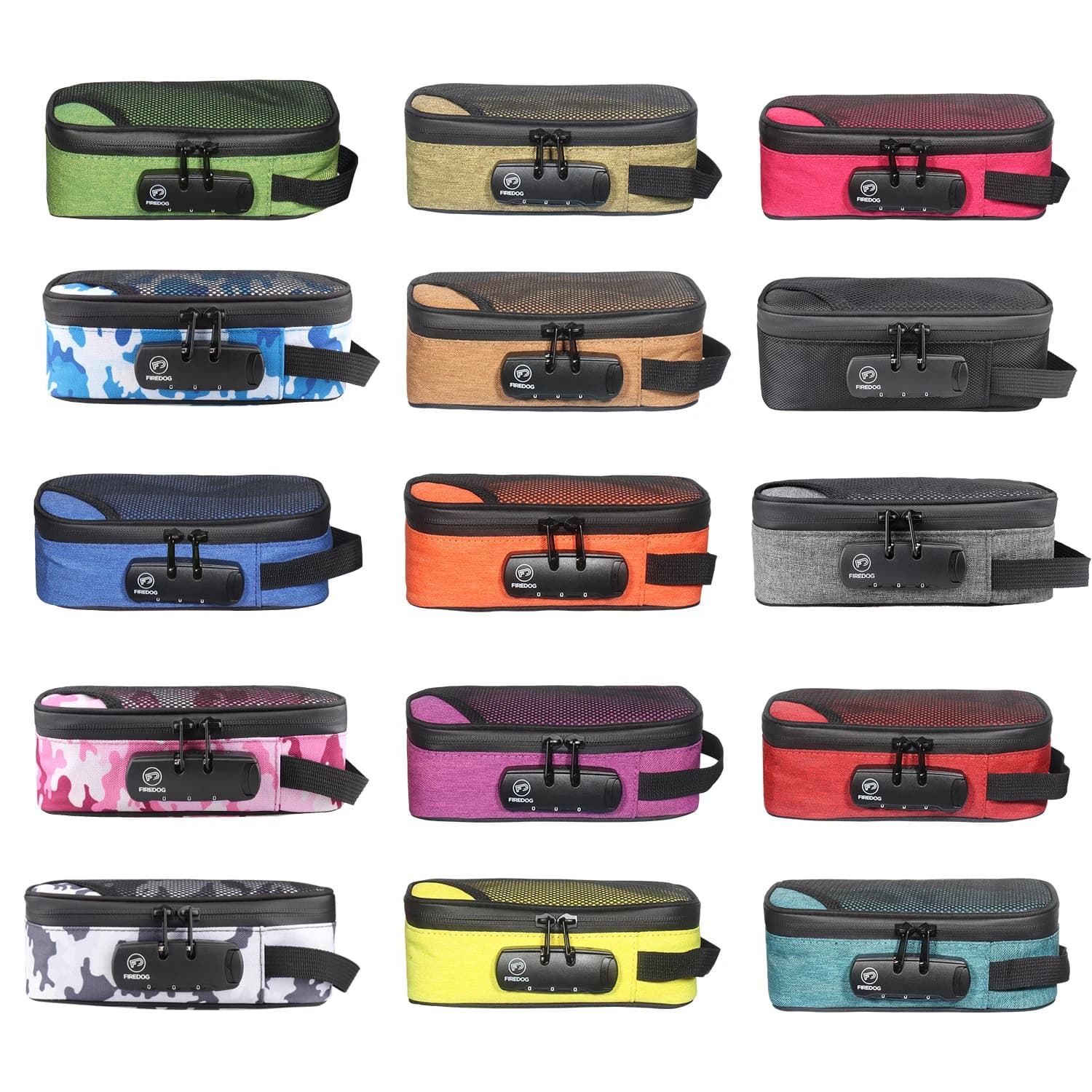 FIREDOG Sac de tuyau anti-odeur avec étui pour bouteille de pot à serrure à combinaison