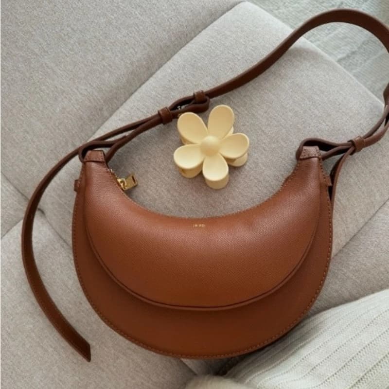 Sac à main demi-lune JW PEI – Design de mode de niche, sac bandoulière de luxe de haute qualité pour