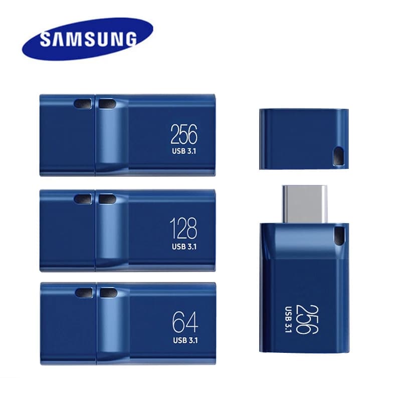 Samsung-Clé USB 3.1 Bar Plus, 64 Go, 128 Go, 256 Go, 512 Go, Mini clé USB en métal, périphérique de 