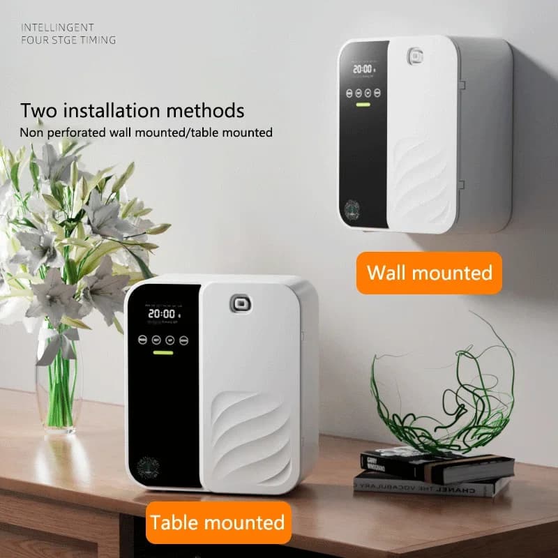 Diffuseur de parfum mural 1000m3, diffuseur d'huiles essentielles Bluetooth, odeur électrique pour m