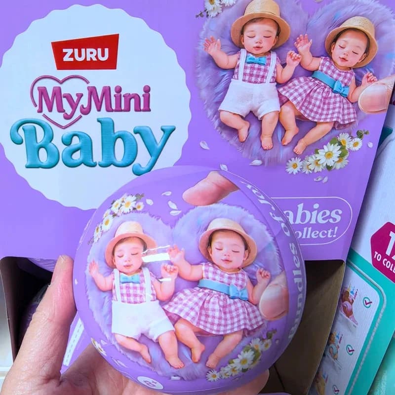 Miniverse ZURU boîte mystérieuse bébé balle deuxième génération Mini marques boîte aveugle hBaby Bal