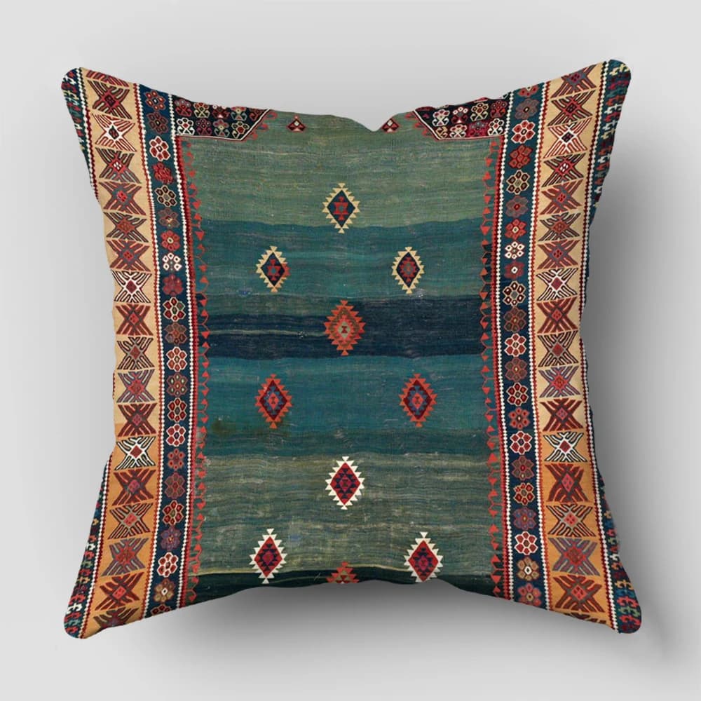 Taie d'oreiller à motif de tapis persan, housse de coussin pour salon, canapé, décoration de maison 