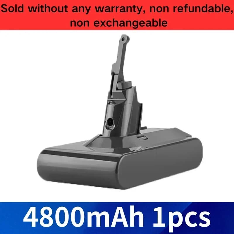 2025New pour Dyson V8 21.6V 12800mAh batterie de remplacement pour Dyson V8 aspirateur à main sans f