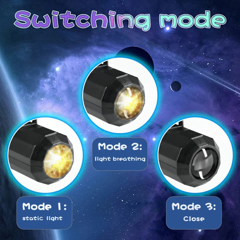 Le plus récent Mini USB lune lumière projecteur Led Globe étoile galaxie lampe éclairage de nuit pou