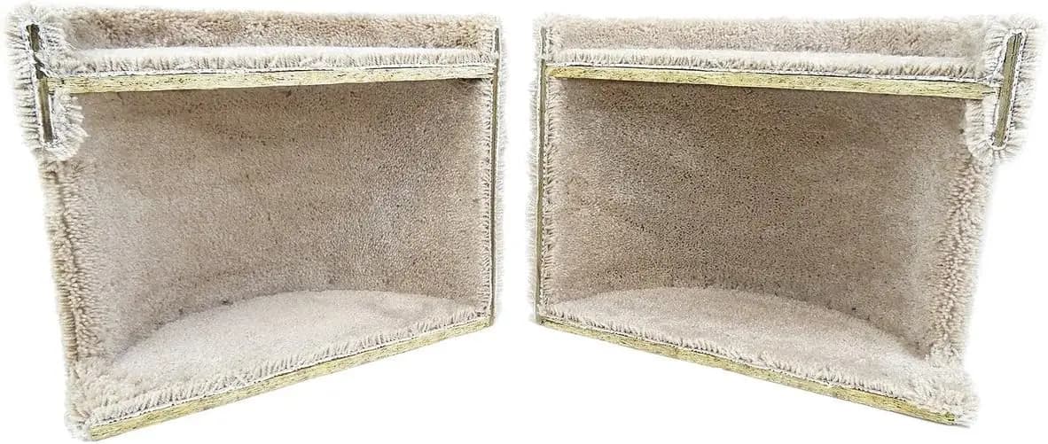 Nouvel arbre à chat Cat Condos, beige, 24"L x 20"W x 61"H
