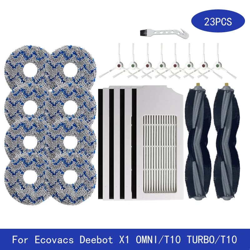 Original pour Ecovacs Deebot X1 OMNI T10 TURBO/T10 aspirateur Robot filtre brosse latérale balayage 