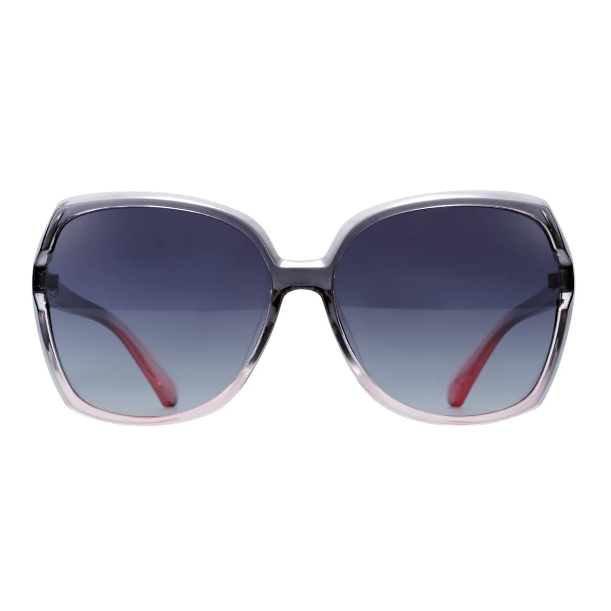 BARCUR-Lunettes de soleil polarisées pour femme, monture PC surdimensionnée, verres dégradés, access