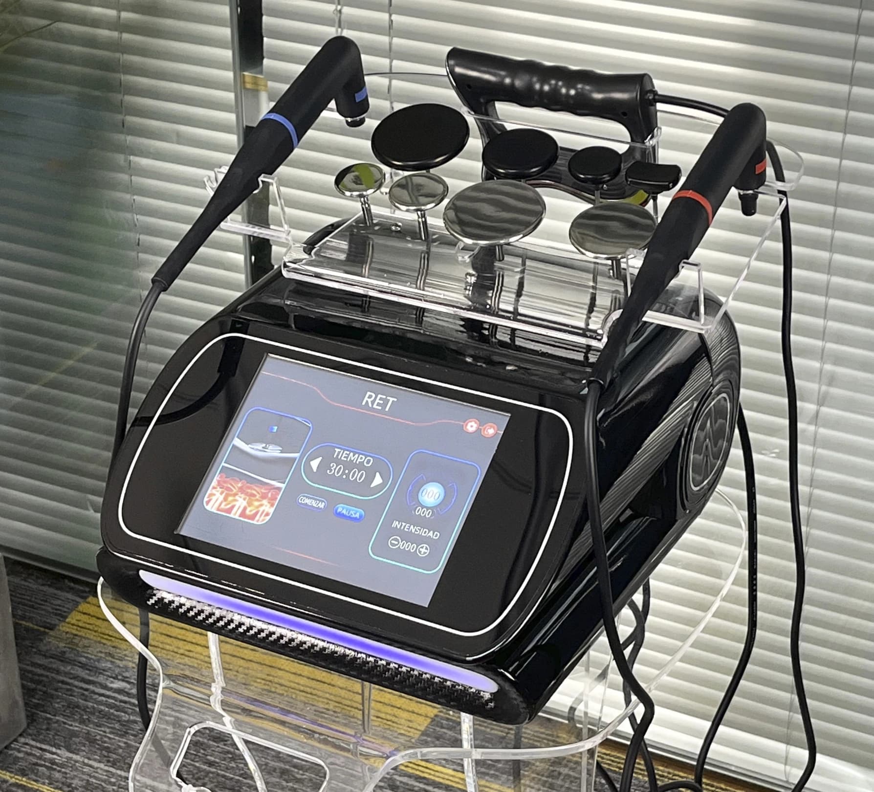Haute fréquence plus récent monopole radiofréquence froide Rf Tecar thérapie corps Cellulite graisse