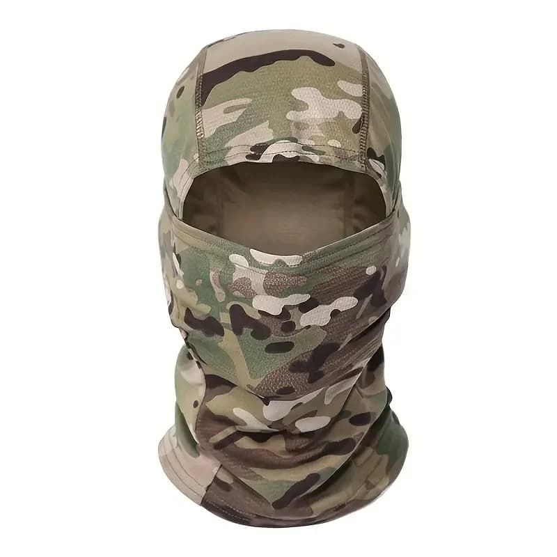 Cagoule de Camouflage, chapeau de cyclisme, masque complet, Sports de plein air, chasse, randonnée, 