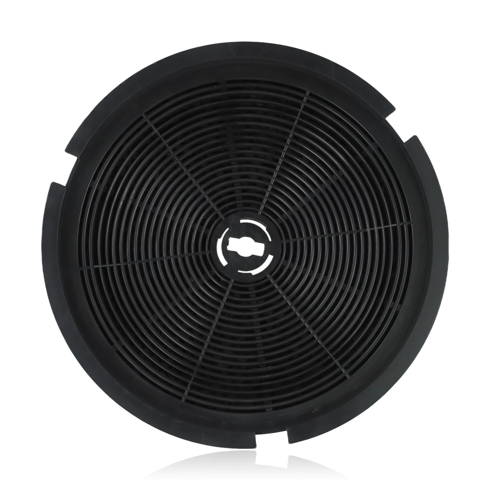 Filtre à charbon actif rond pour hottes de cuisine, améliore la qualité de l'air intérieur, réduit l