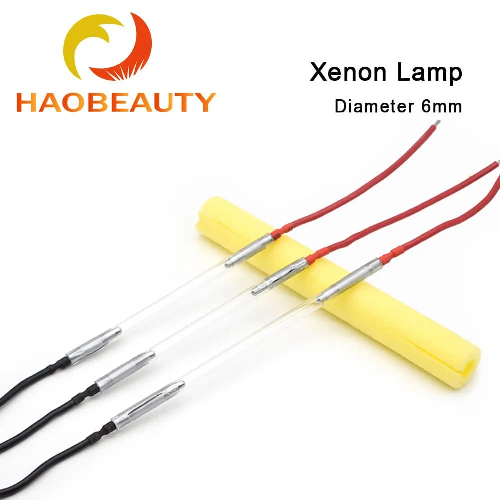 Lampe Laser au xénon IPL Flash 6x70x130mm, 6mm 6x130mm, outils manuels pour Machine Laser Nd Yag