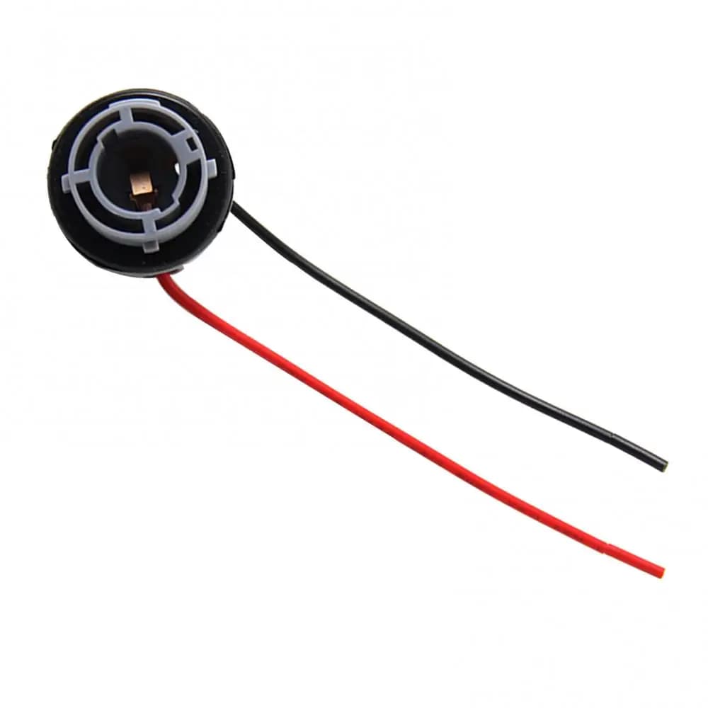 Douille d'ampoule BA15S, support de lampe, adaptateur P21W, connecteur de base, lumière de voiture, 
