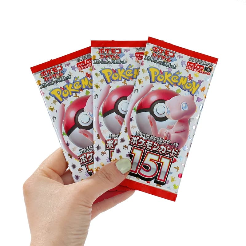 140 cartes/boîte Pokémon Écarlate et Violet 151 Japon SV2a SV11W Version Zekrom TCG Classics Expansi