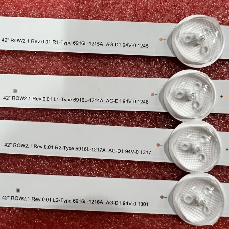 Rétro-éclairage LED pour TV 42LA620S 42LA615V 42LN5400-UA 6916L-1214A 1215A 1216A 1217A 1412A 1413A 