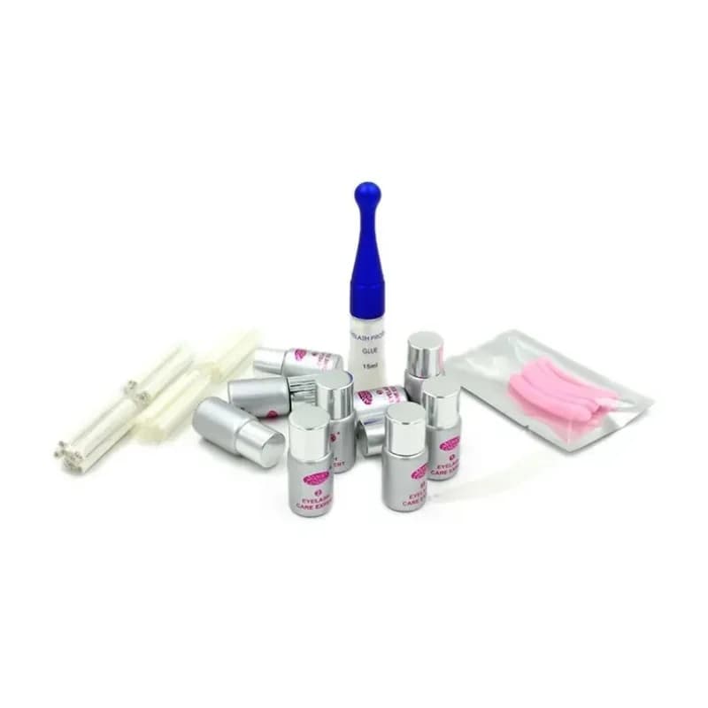 Ensemble de permanente de cils de marque Stars Colors 100%, pour faire la permanente des cils, pour 