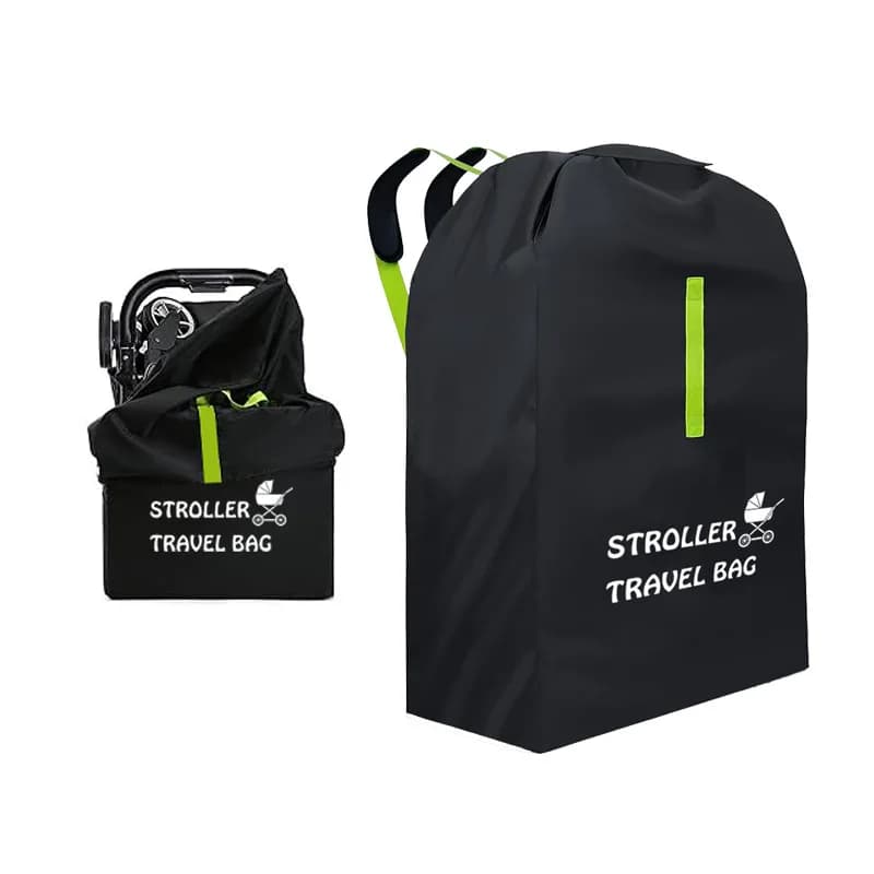 Sac de voyage pour poussette de bébé, avec ceinture d'épaule, sac à poussière universel, organisateu