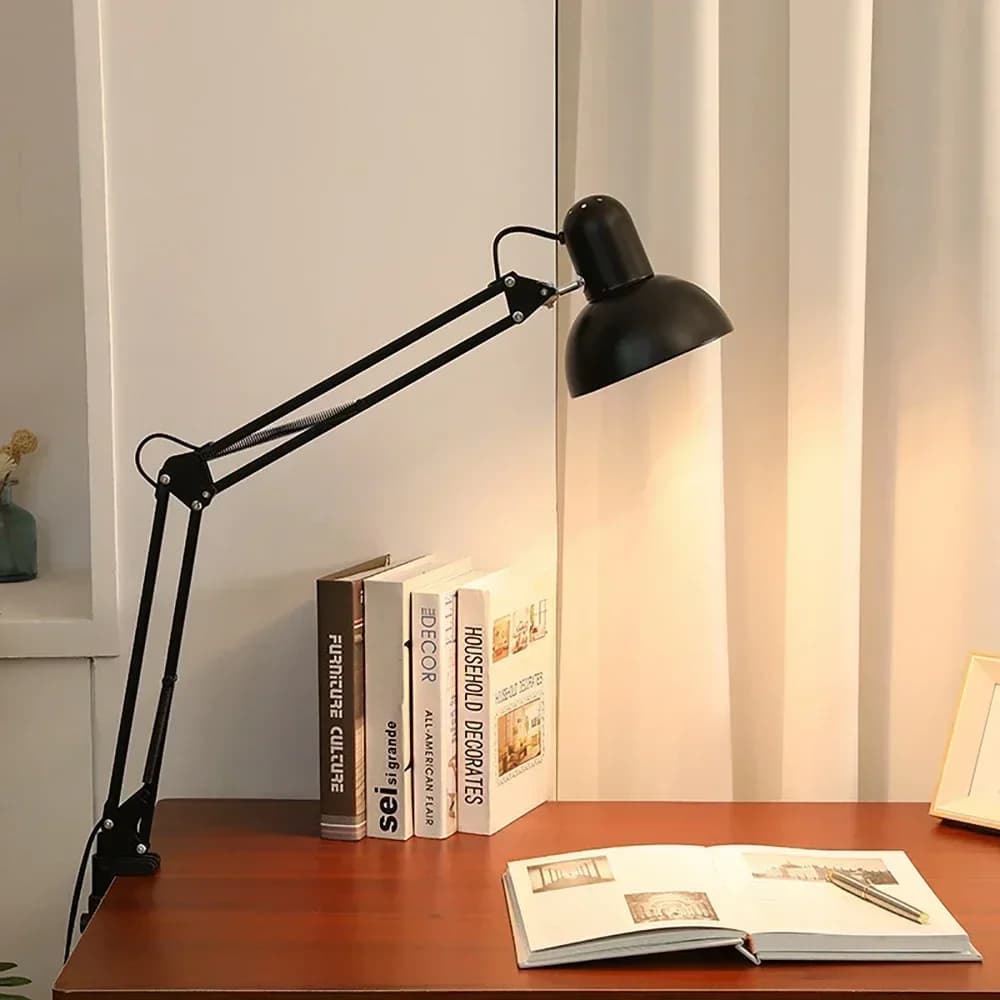 Protection des yeux lecture petit livre lampe pliable télescopique pince sur lumière veilleuse chamb