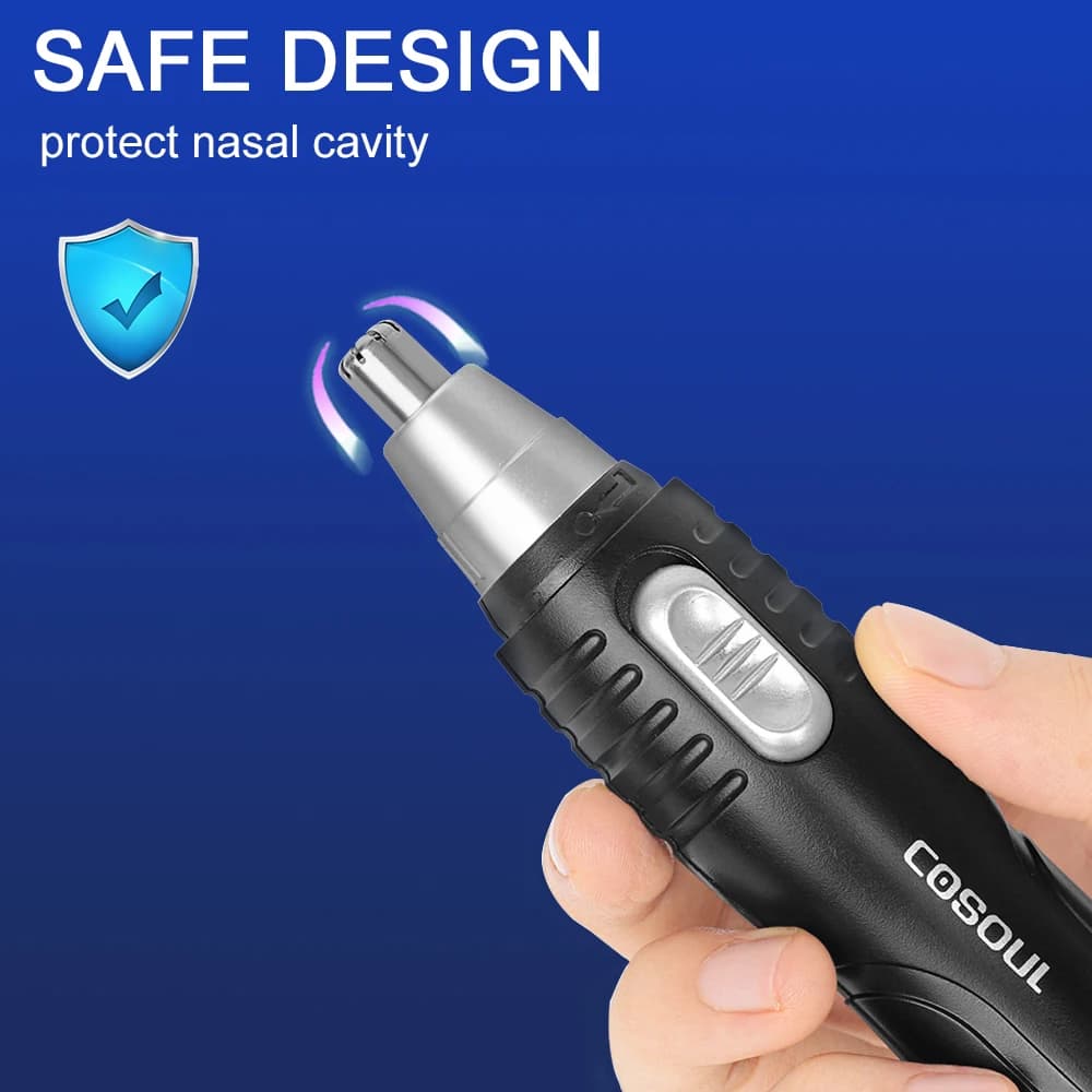 Tondeuse électrique pour hommes et femmes, rasoir antarctique, design sûr