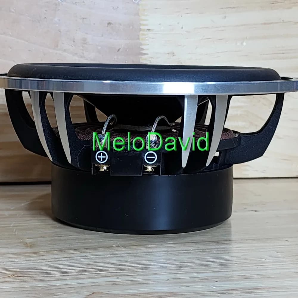 Caisson de basses audio de voiture MeloFC CF6, midbass, 4ohm, 100W, paire = 2 pièces