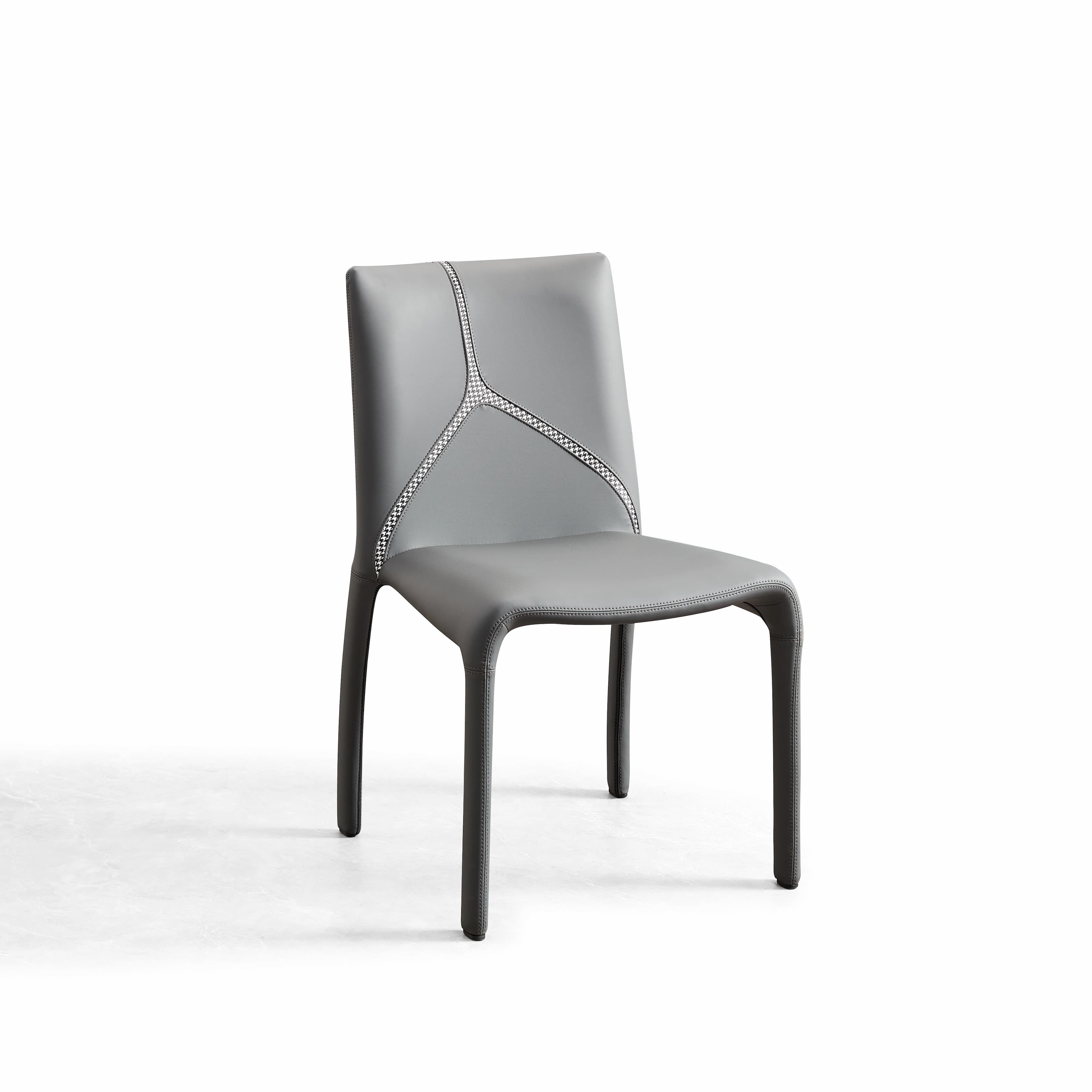Maison moderne Simple Restaurant italien minimaliste petit appartement chaise peut être empilée chai