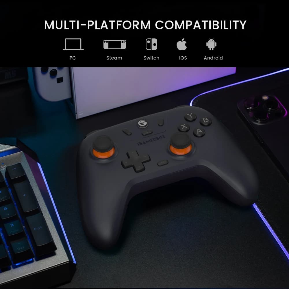 GameSir Nova Lite contrôleur de commutateur sans fil manette Bluetooth avec effet Hall pour Nintendo