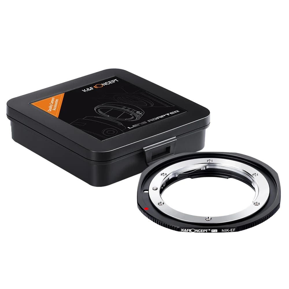 Adaptateur d'objectif K&F Concept NF vers EF Pro, objectif Nikon F D Ai AiS vers Canon EOS EF 5D3 60