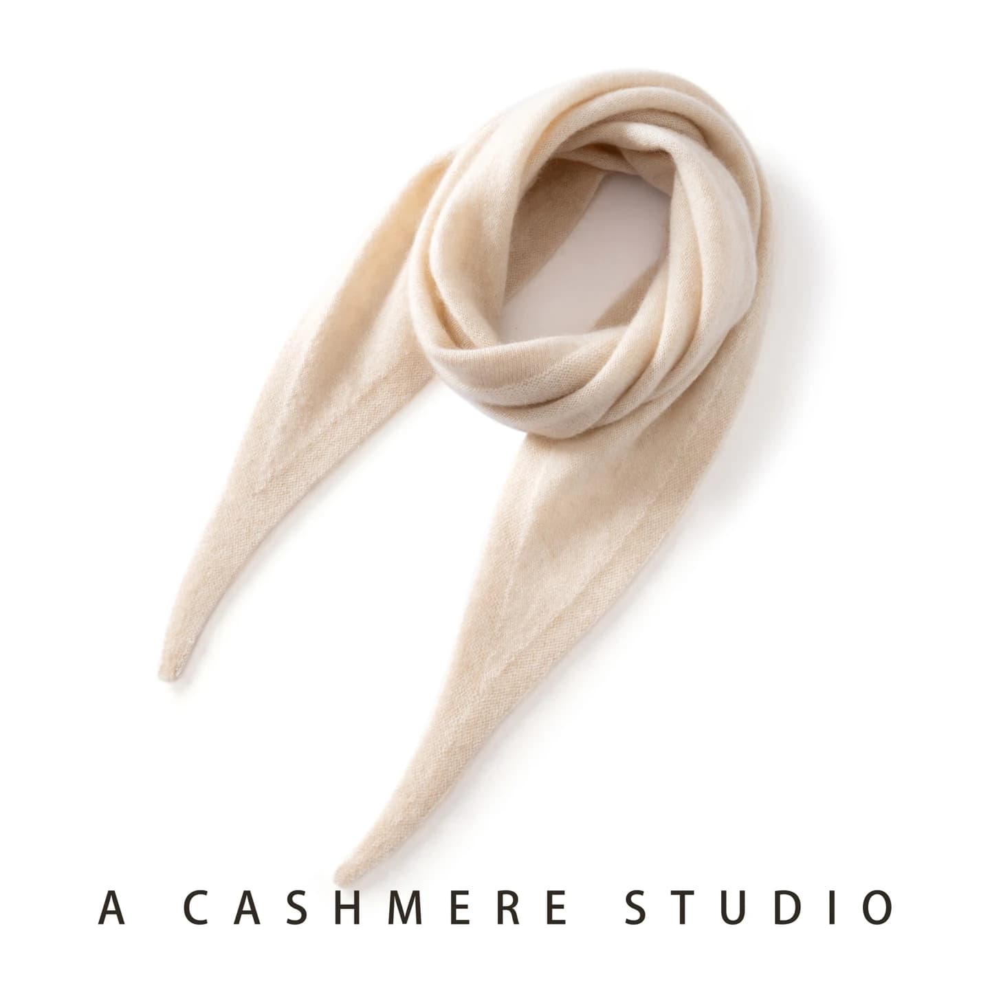 Écharpe 100% en cachemire pour femme, de haute qualité, triangulaire, couleur unie, tricotée, chaude