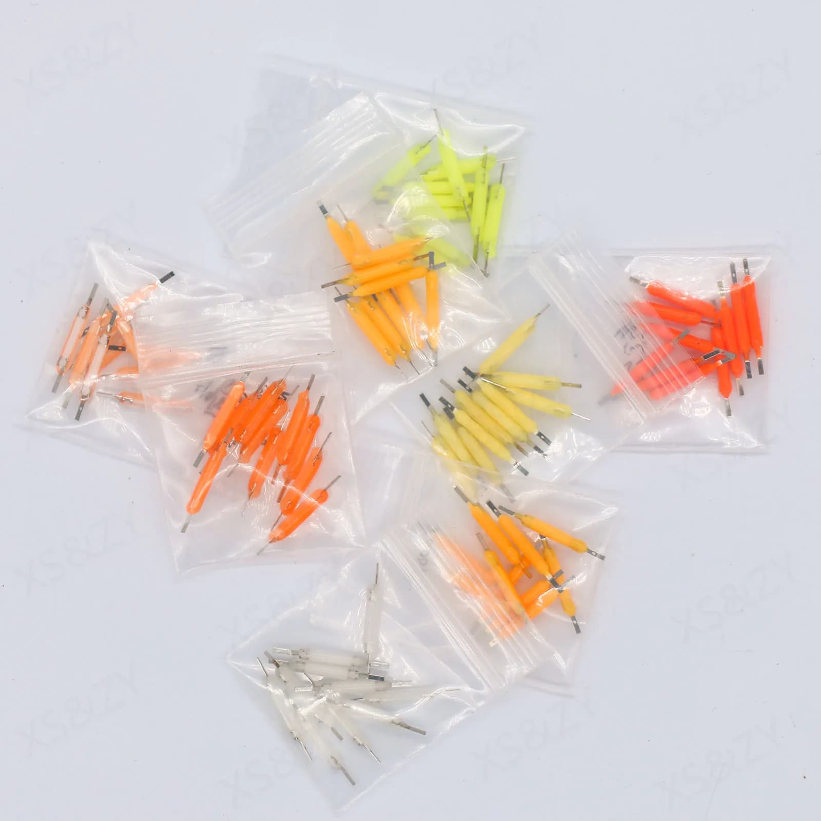 Ampoules LED Edison à filament, DC3V, 50mA, Ra80, 2200K, 2700K, blanc, rouge, vert, bleu, rose, viol