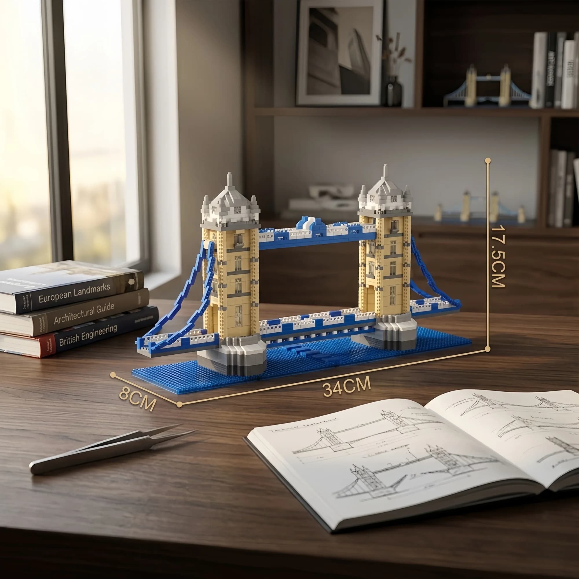 Célèbre mini blocs de construction Big Ben pour adultes, jouets de loisirs et de divertissement, déc