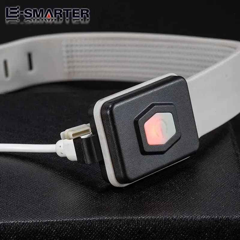 Mini lampe de poignet COB portable à LED, lanterne aste en iode, lampe de sécurité, course de nuit, 