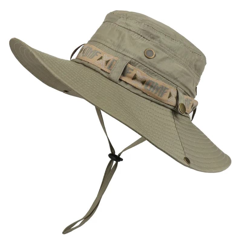 Chapeau d'Été à Large Bord pour Homme, Protection UV, ander, Safari, html, Randonnée, en Maille, Suf