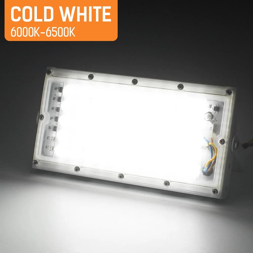 DC12V Led projecteur 50W 100W projecteur extérieur projecteur IP66 étanche réflecteur de lumière de 