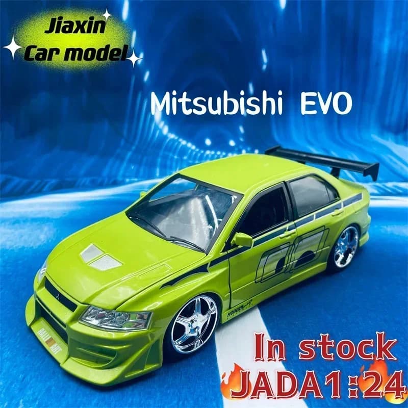 JADA-Voitures de film Fast and Furious pour enfants, Mitsubishi Lancer, Evolution 7, Simulation, Mod