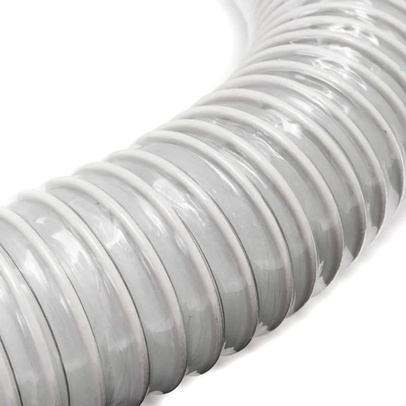 Tuyau d'aspirateur à soufflet de 50mm de diamètre intérieur, tuyau de collecte de poussière industri