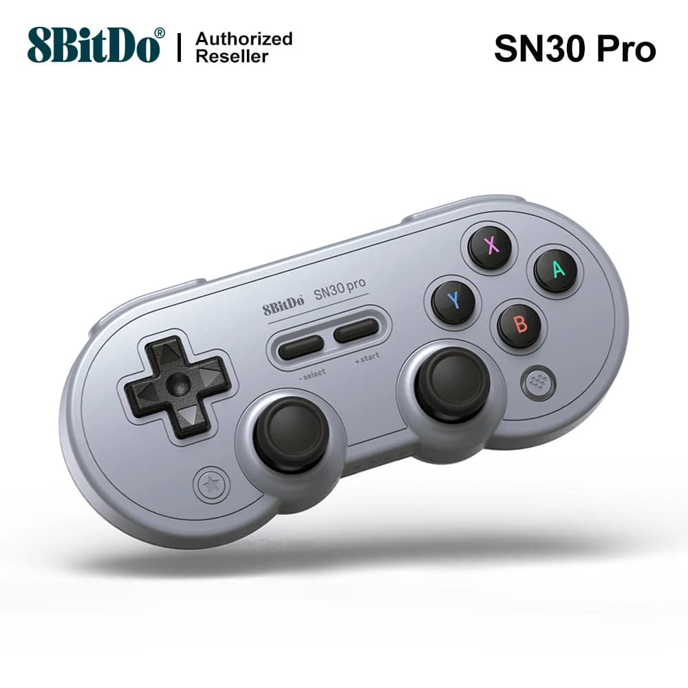 8Bitdo Manette de jeu sans fil Bluetooth SN30 Pro, JoysUniverse à effet Hall amélioré, Nintendo Swit