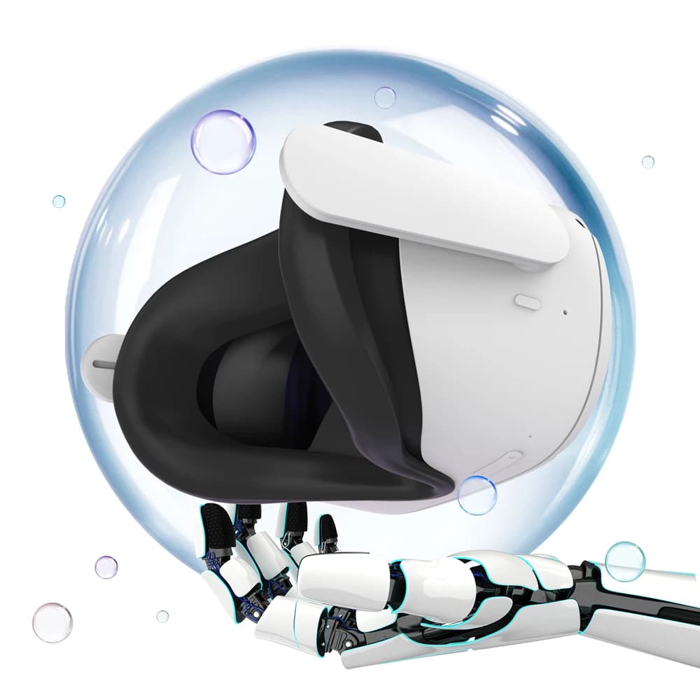 VR housse de protection Elite sangle sangle de tête contrôleur tactile coque avec sangle poignée poi