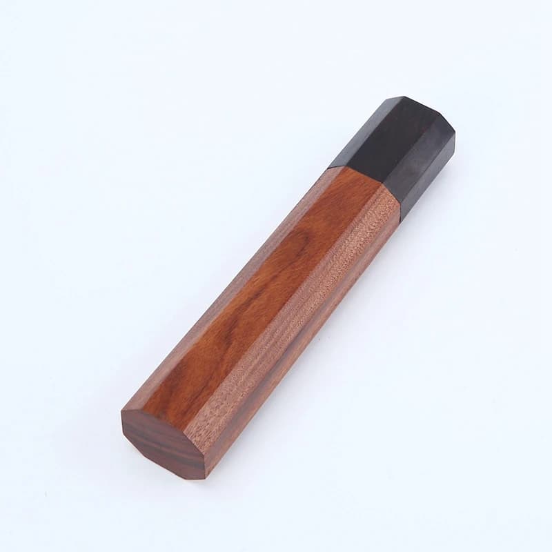 Manche de couteau de chef japonais en bois, accessoires de cuisine, opaque, 35% respectueux de l'env