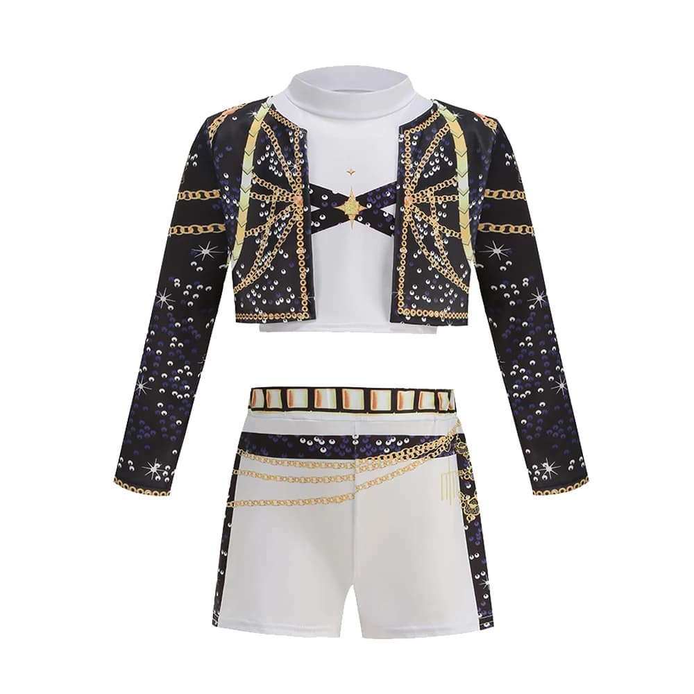Ensemble 3 Pièces Fille 2026 – Costume Cosplay Tendance pour Filles – Tenue de Scène et Uniforme de 