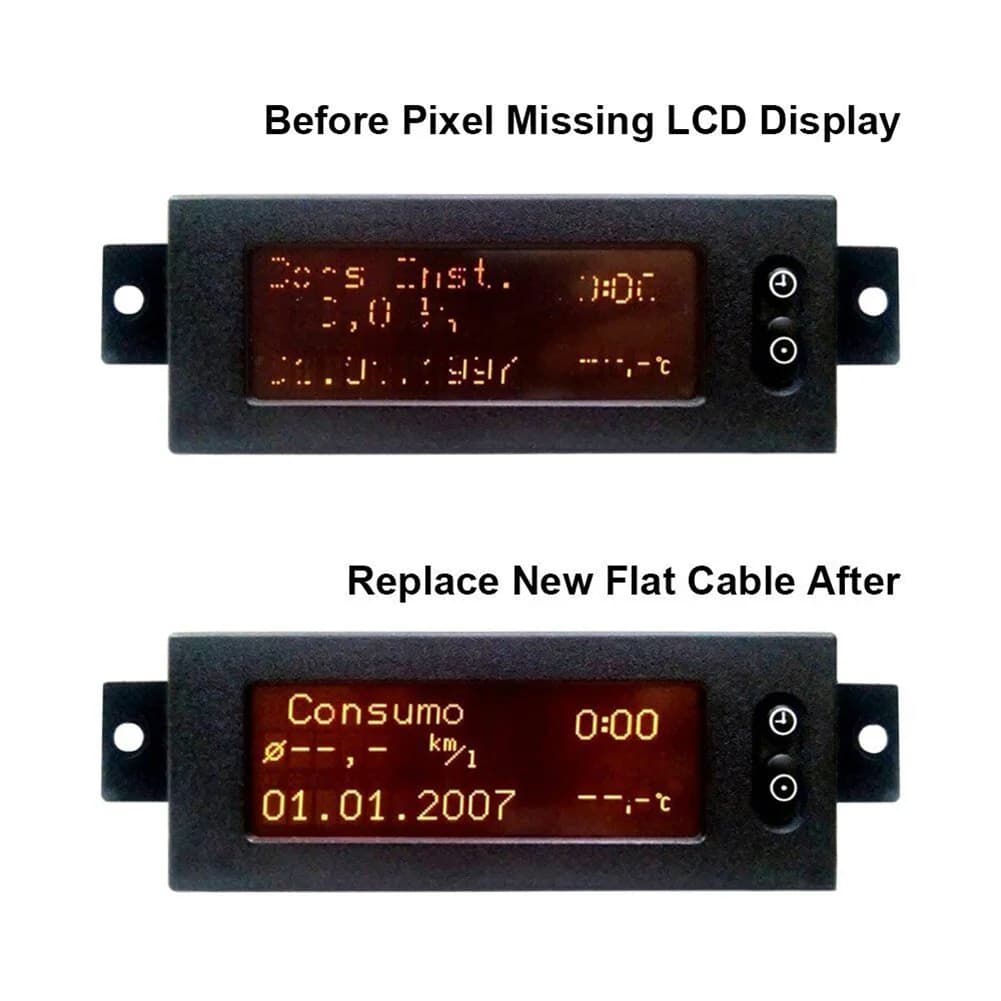 Écran LCD de remplacement Radio pour voiture, lecteur multimédia Audio pour affichage des informatio